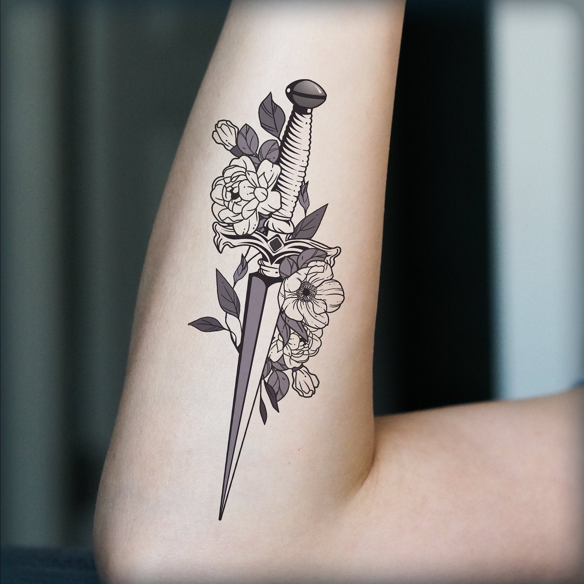 Top 100 Best Dagger Tattoos For Women  Bladed Edge Design Ideas