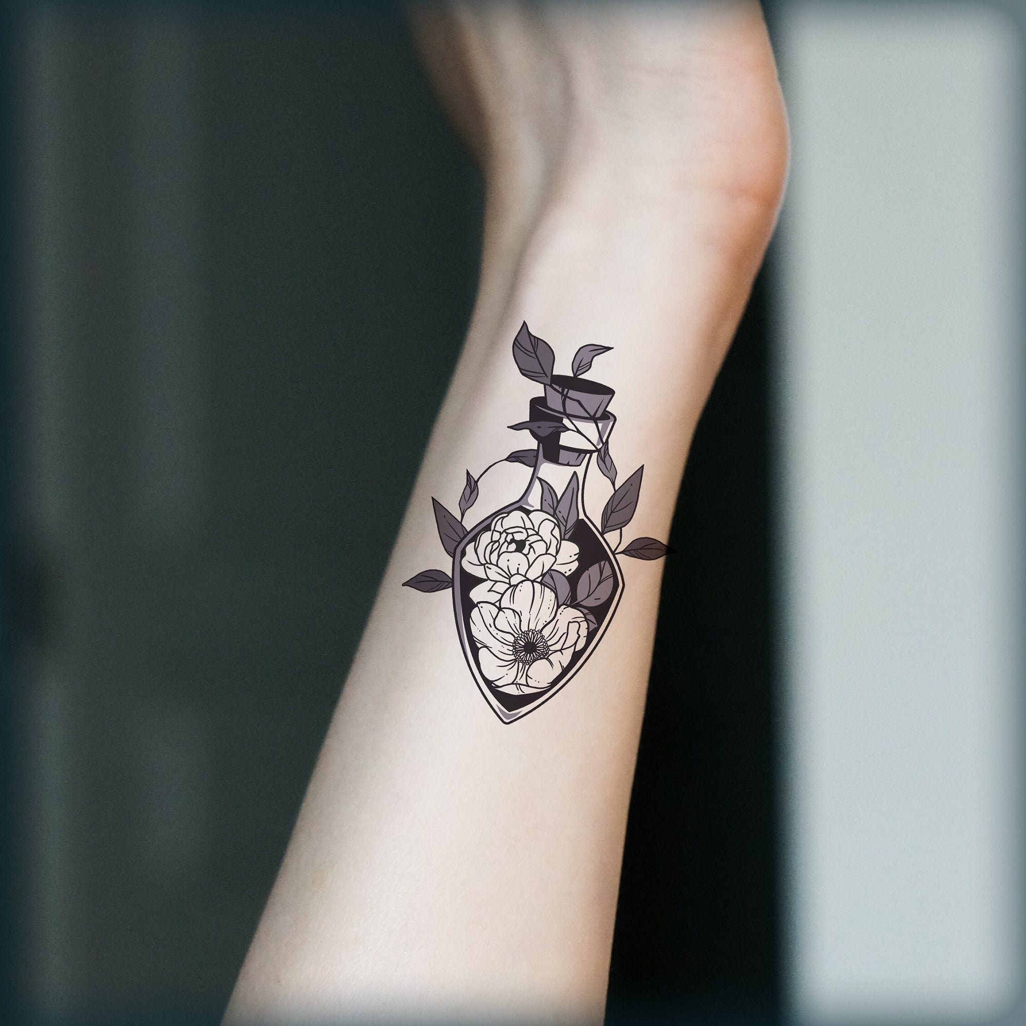 Tatuaje de bruja - Etsy México
