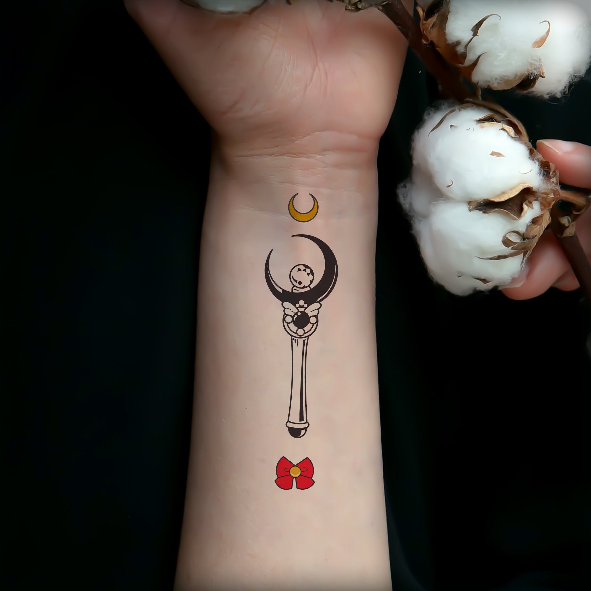 Image result for minimalist sailor moon tattoos  Sailor moon tattoo  Geometric tattoo Tattoos for women