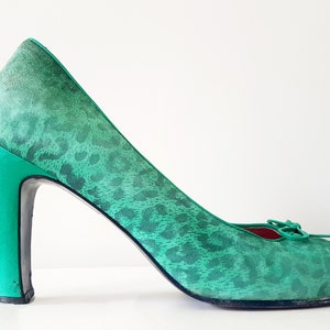 lime green court shoes uk