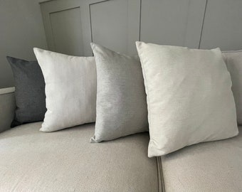 Neutral/Grey Outdoor Handmade Cushion Covers