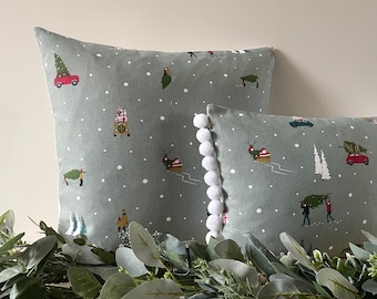 Sophie Allport ‘Home for Christmas’ Handmade Cushion Covers