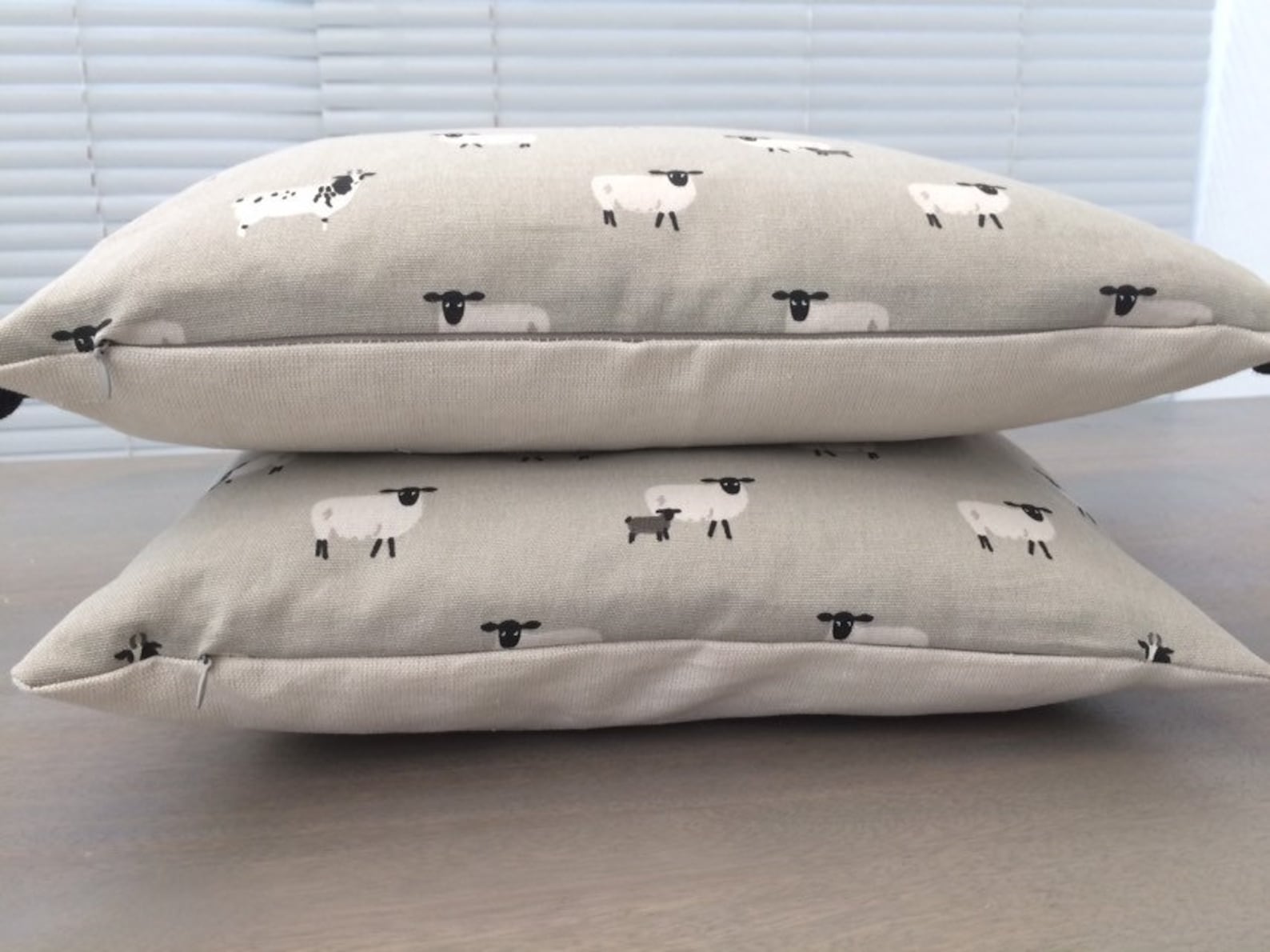 Sophie Allport 'sheep' Fabric Handmade Cushion Covers Etsy UK