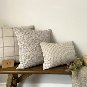 Ash Grey Cushion Bundle: 3 x Linen Cushion Covers
