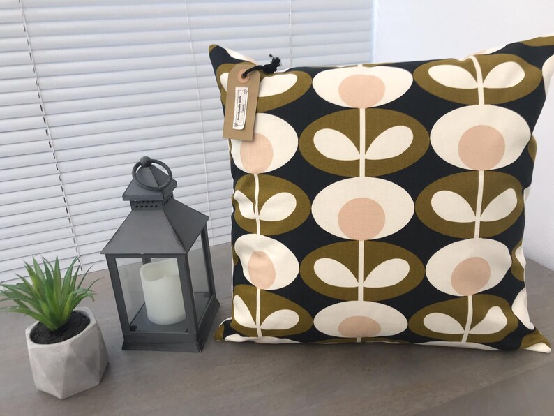 Orla Kiely Oval Flowers Cushion Covers Etsy UK