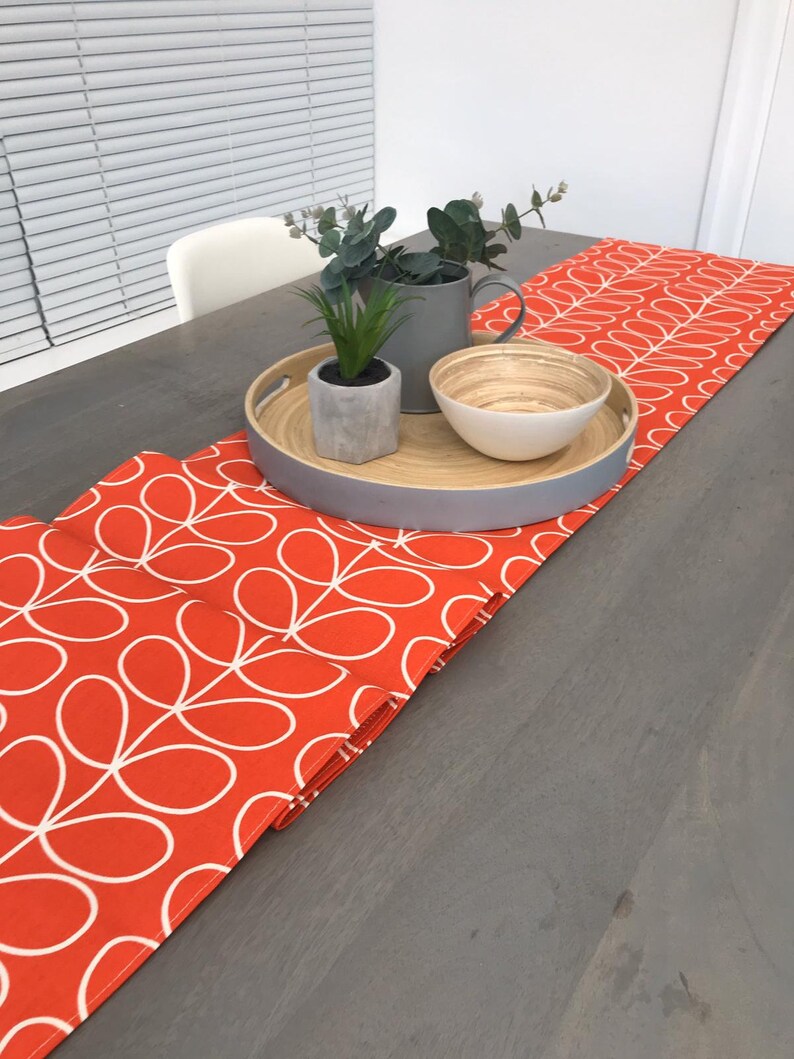 Orla Kiely Handmade Table Runners Etsy UK