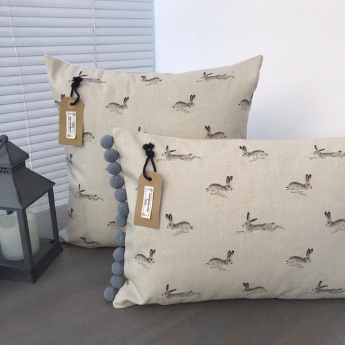 Sophie Allport 'runner Duck' Fabric Handmade Cushion Etsy