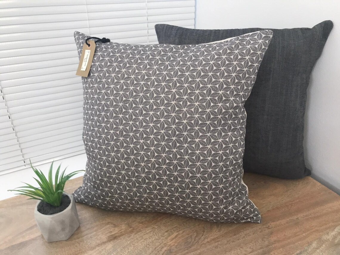 Linen Modern Farmhouse Cushion Covers Etsy Canada