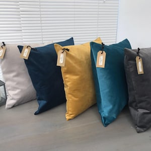 Plush Velvet Handmade Cushion Covers