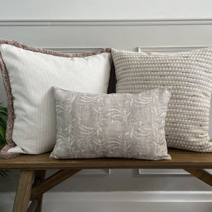 Brunswick Collection Cushion Bundle: 3 x Luxury Cushion Covers