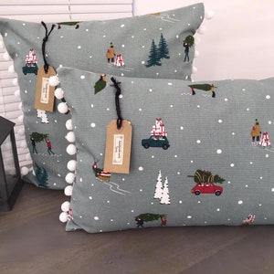 Sophie Allport ‘Home for Christmas’ Handmade Cushion Covers