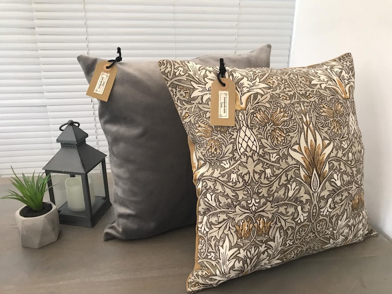 ScarlettMaeDesigns William Morris Snakeshead Cushion Cover
