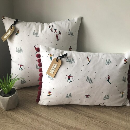 Sophie Allport 'sheep' Fabric Handmade Cushion Covers Etsy UK