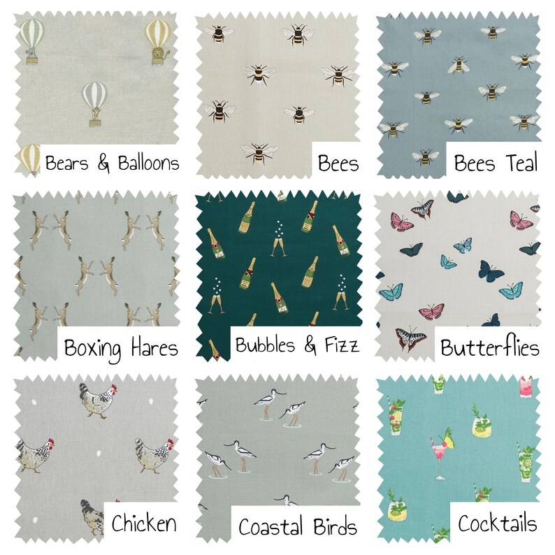 Cushions in Sophie Allport Fabrics Etsy UK