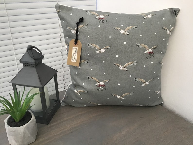 Sophie Allport Night Owl Handmade Christmas Cushion Covers Etsy