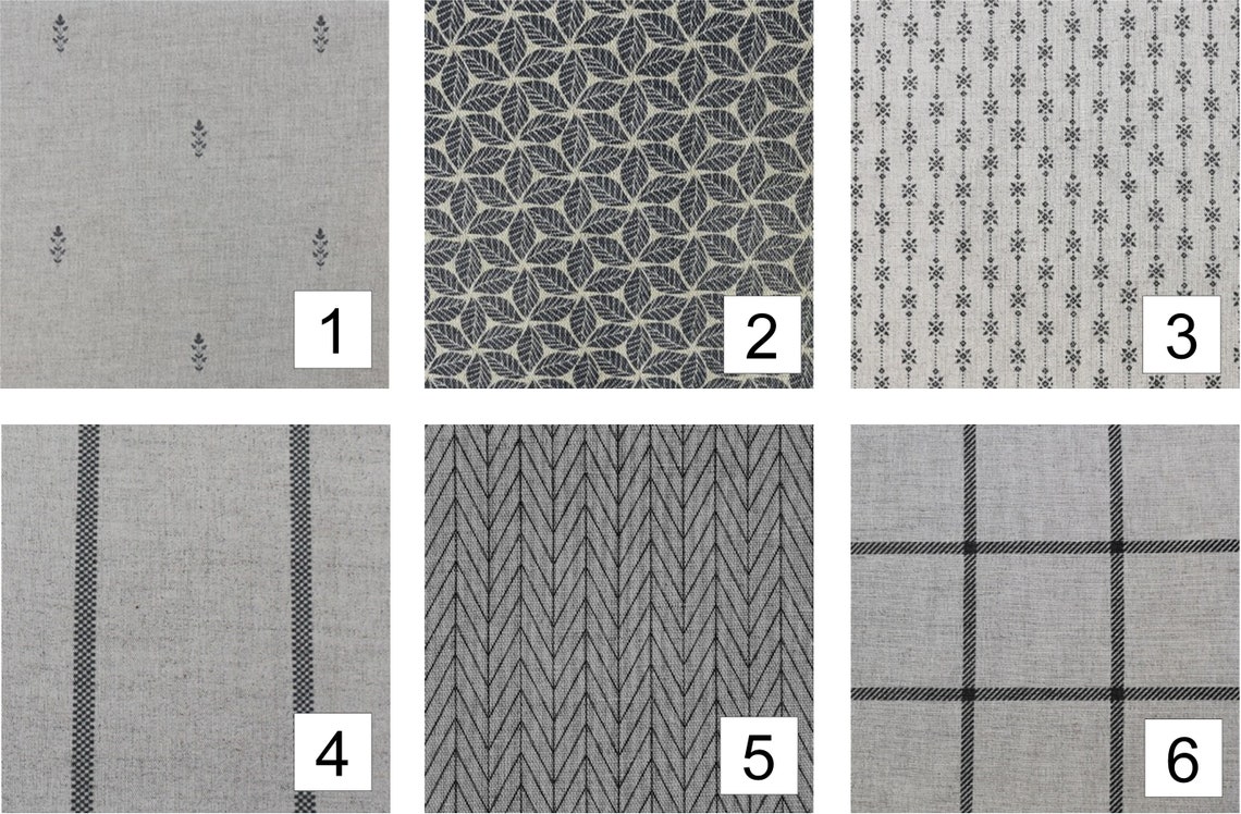 Linen Modern Farmhouse Cushion Covers Etsy Canada