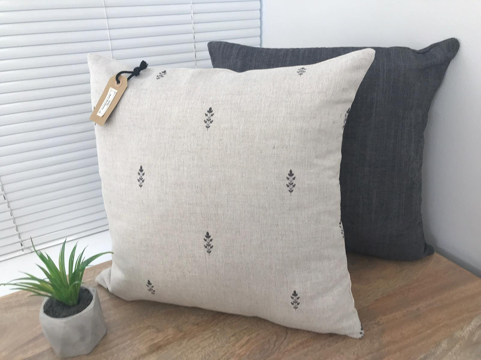 Linen Modern Farmhouse Cushion Covers Etsy
