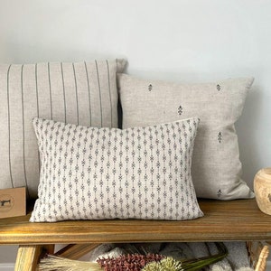 Charcoal Cushion Bundle: 3 x Linen Cushion Covers