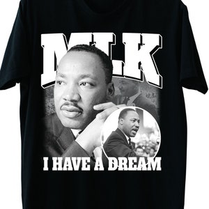 MLK PNG, téléchargement numérique JPG, conception de sublimation MLk, sublimation de l'histoire des noirs, MLk pour transfert Dtf, bootleg T shirt Png, Sublimation Png