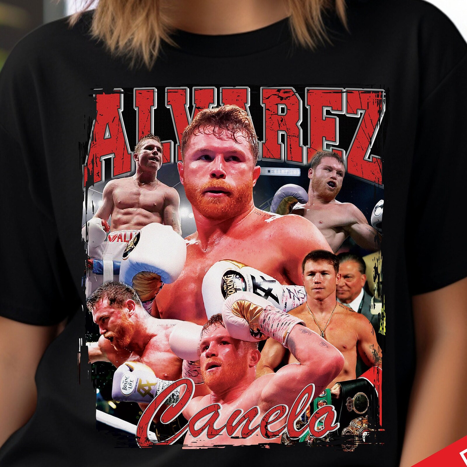 Canelo Alvarez Boxing Tshirt Design, PNG Digital Download, Vintage 90s Boxing Sh