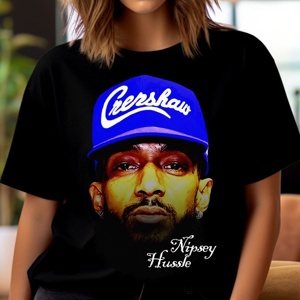 Nipsey Hussle Tshirt Design, Nipsey Rap Tee PNG Digital Downlaod, Hip Hop Shirt Design, Retro Music Shirt Design, Music Tshirt Sublimation.