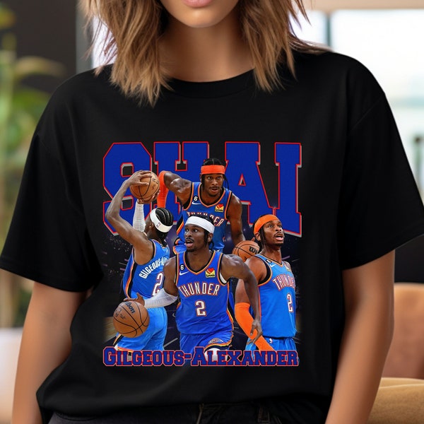 SHAI Gilgeous Alexander Basketball PNG, East All Star Basketball, Digital Download, Basketball Graphic Tees, Basketball Bootleg Shirt Design