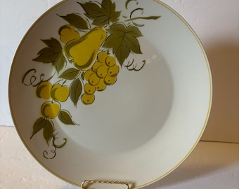 Vintage Mikasa Golden Valley 1970s 12" serving plate/platter