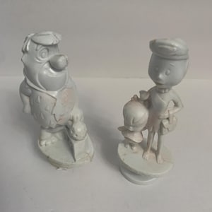 1973 Hanna Barbera Flintstone figures