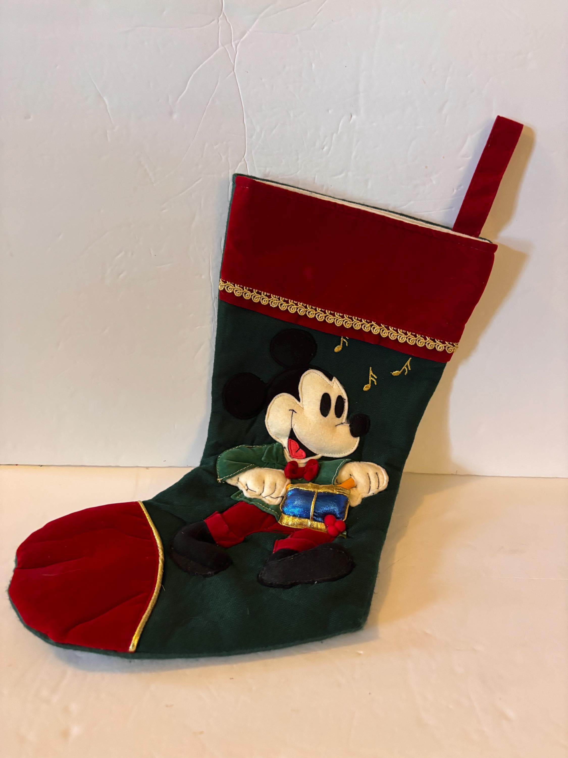 Vintage Mickey Mouse Christmas Stockings - Etsy