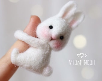 Cuddling bunny, pet for Blythe