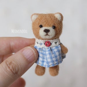 Girl teddy bear with dress