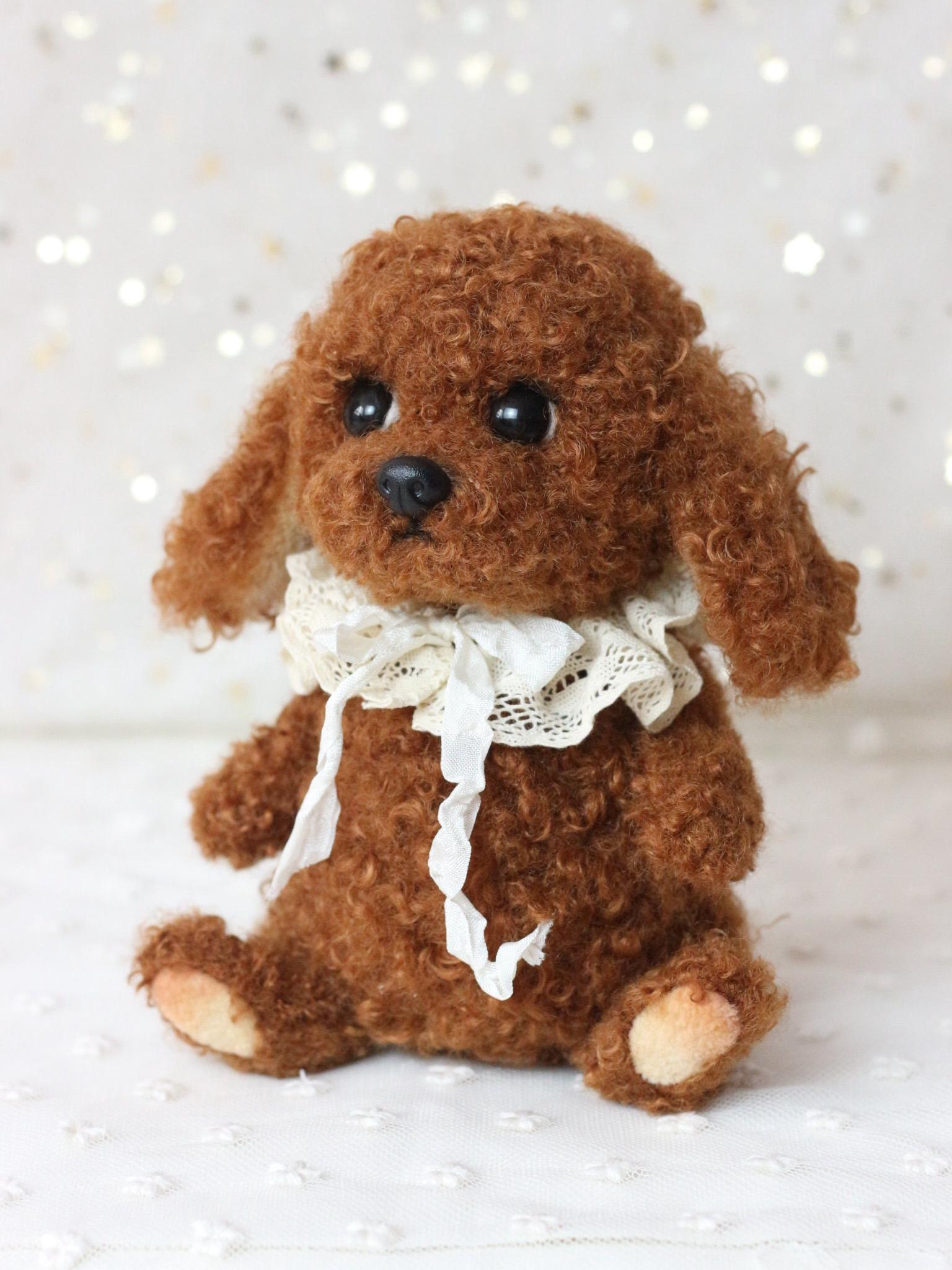 Plush poodle sale