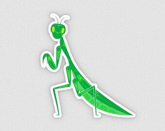 Praying Mantis Decal Just Pray HomeLaptopComputerTruckCar Bumper Sticker Decal Di Cut Decal