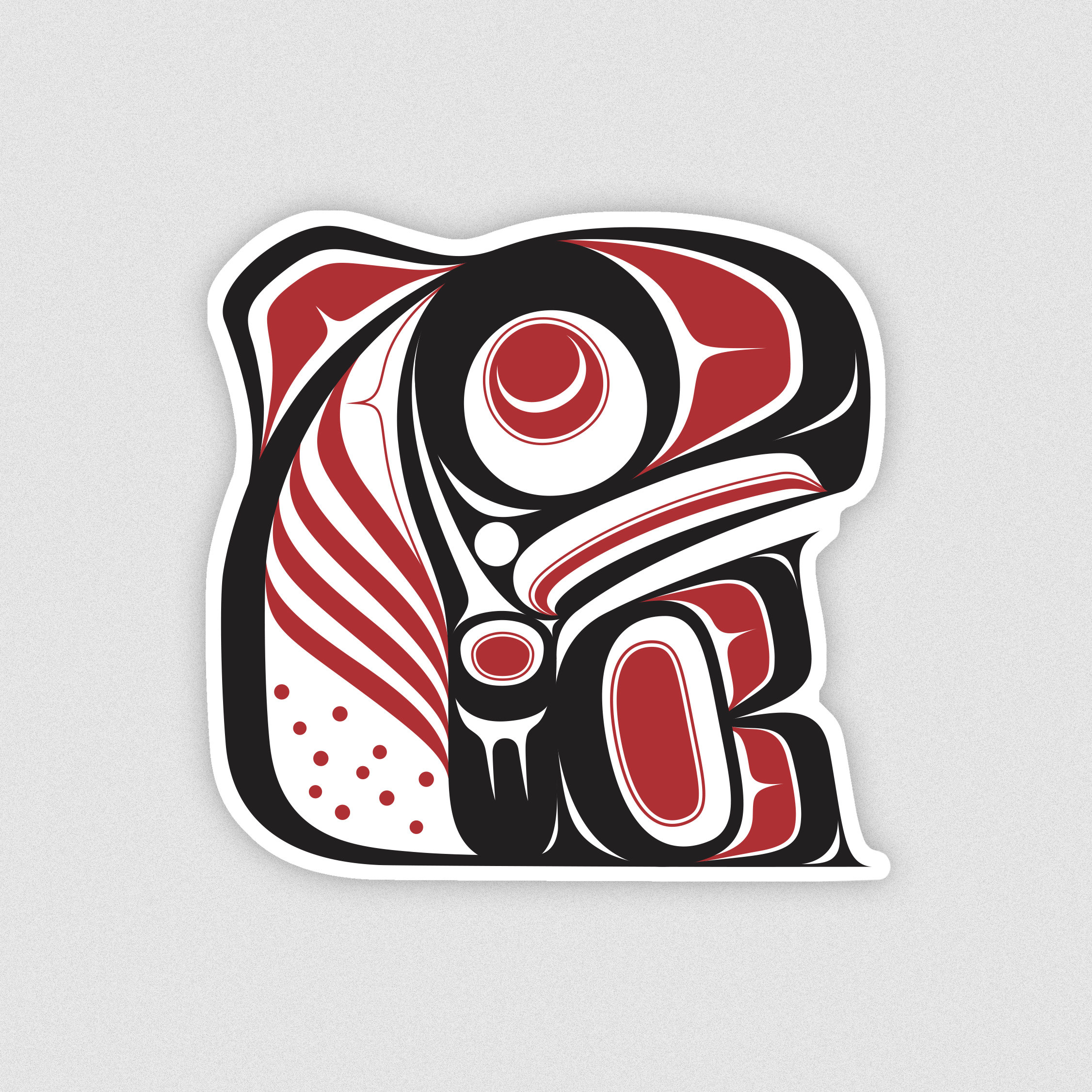 pacific northwest native american art wolf