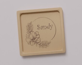 Personalized Coasters, Engraved Coasters, Wood Coasters, Wedding Coasters, Custom Coasters