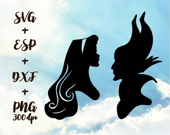 Download Maleficent clipart | Etsy
