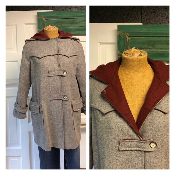 Wool Duffle Coat Fully Lined