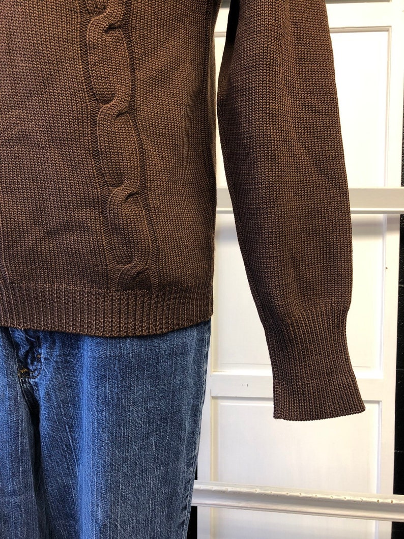 Vintage Wool Cable Knit Pullover Sweater Alexanders