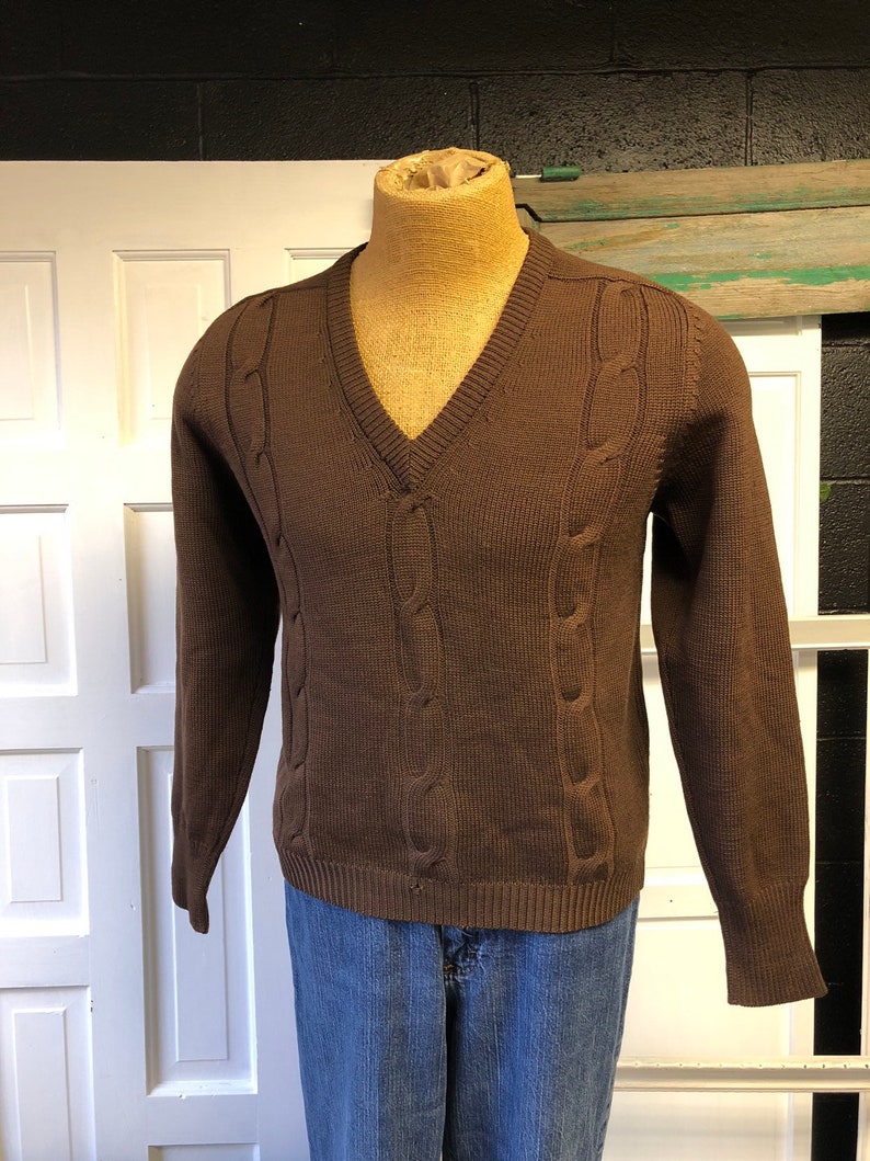 Vintage Wool Cable Knit Pullover Sweater Alexanders