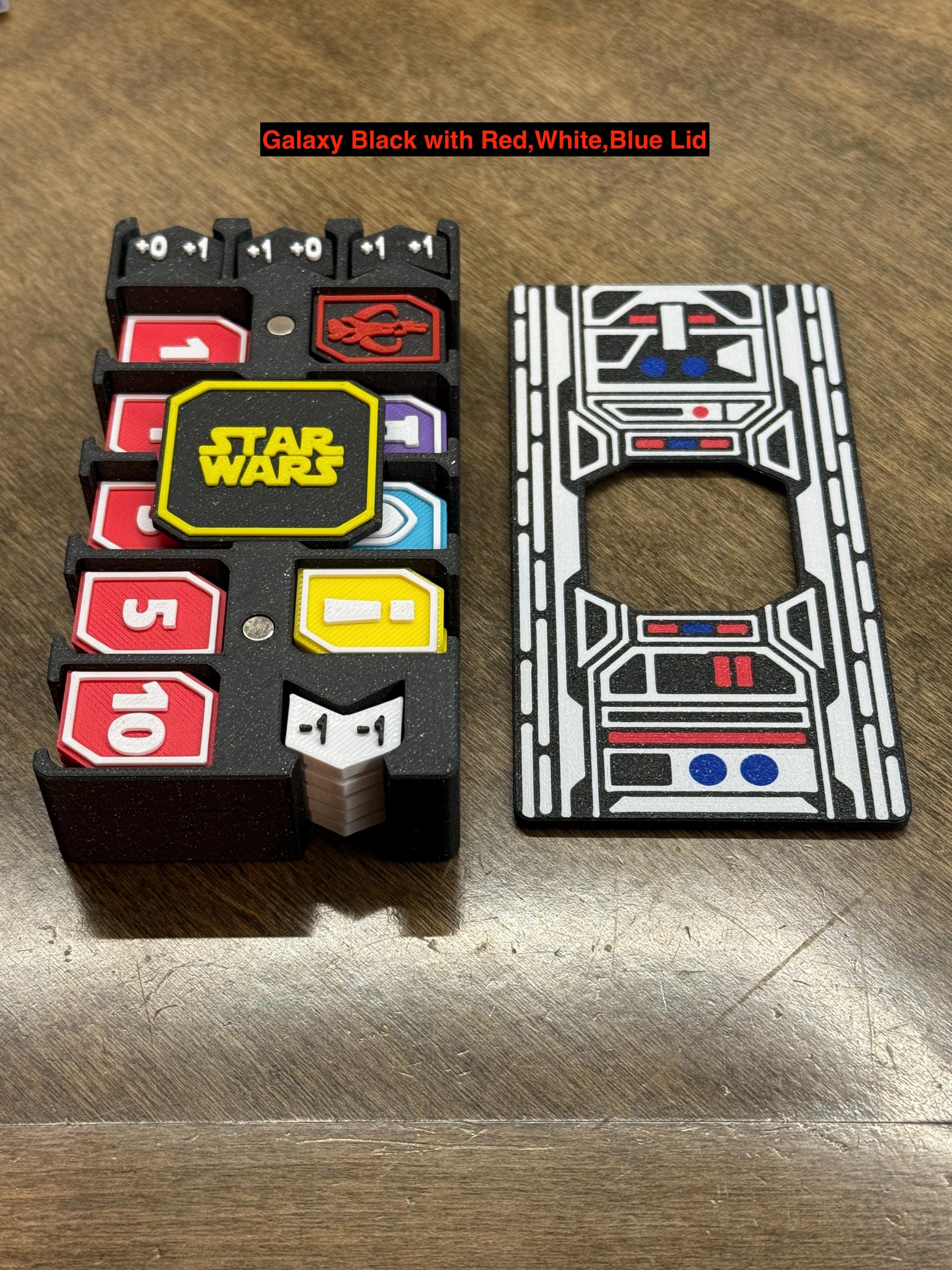 Star Wars Unlimited Token Set 72 piece w/ magnetic lid