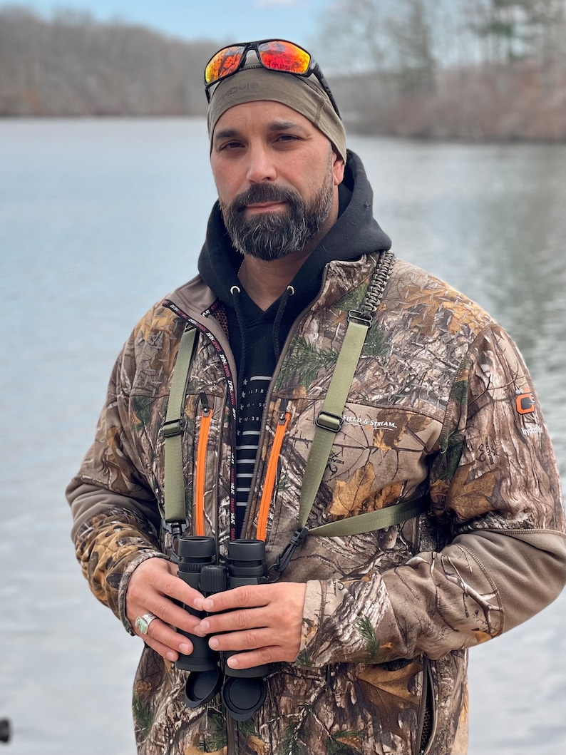 Personalized Leather Binocular Harness Etsy