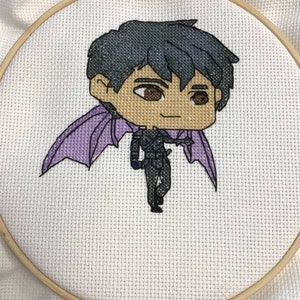 Azriel Cross Stitch Pattern PDF File