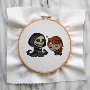 Feyre and Suriel Cross Stitch Pattern
