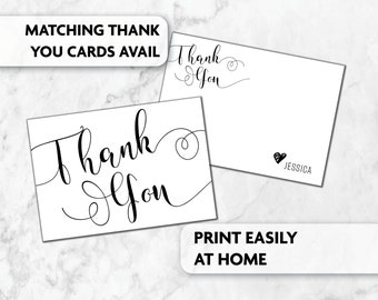 Thank You Card | Printable