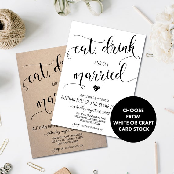 Shop wedding invitations under $2 at StylishWedd