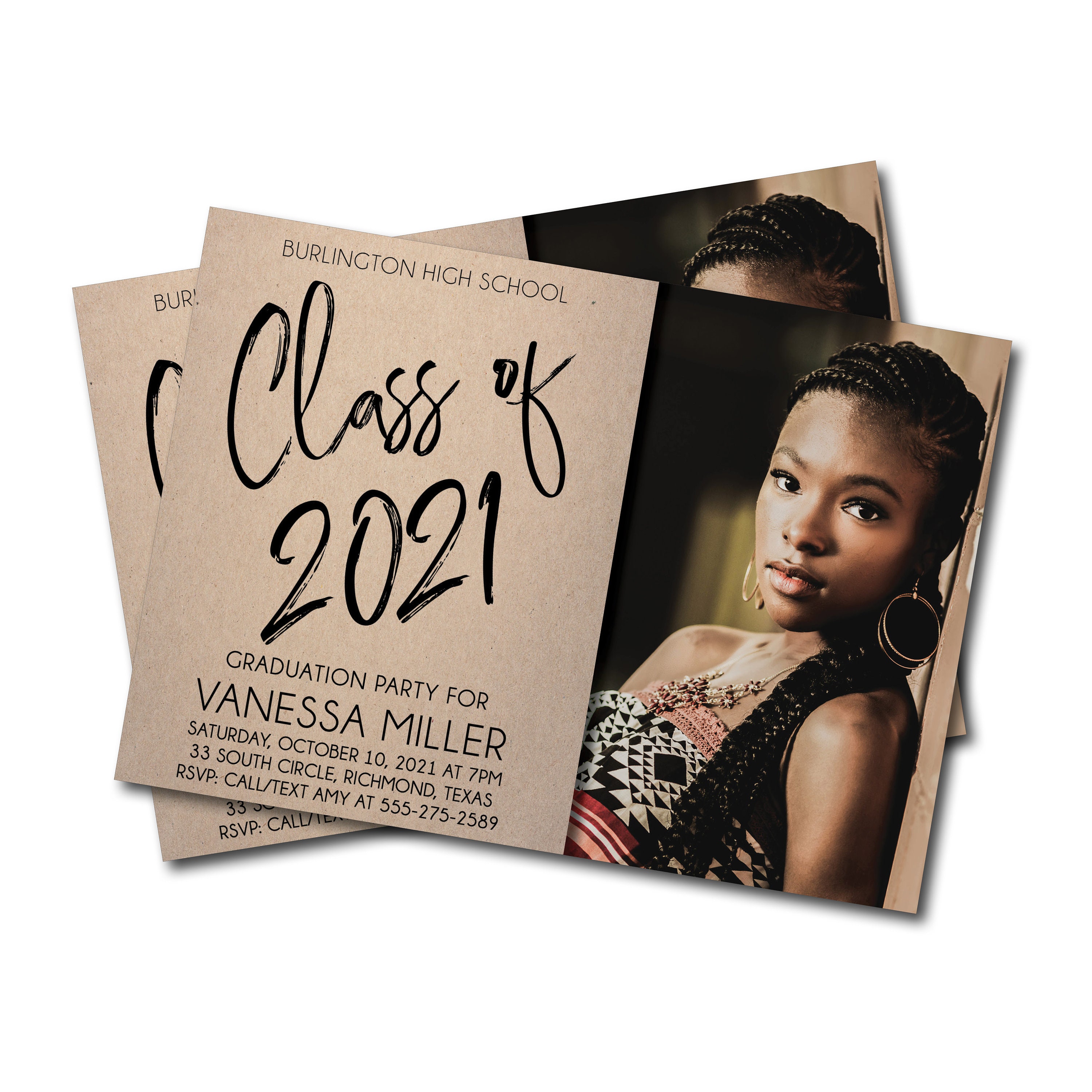 Graduation Party Invitation Class of 2021 Graduation Party | Etsy