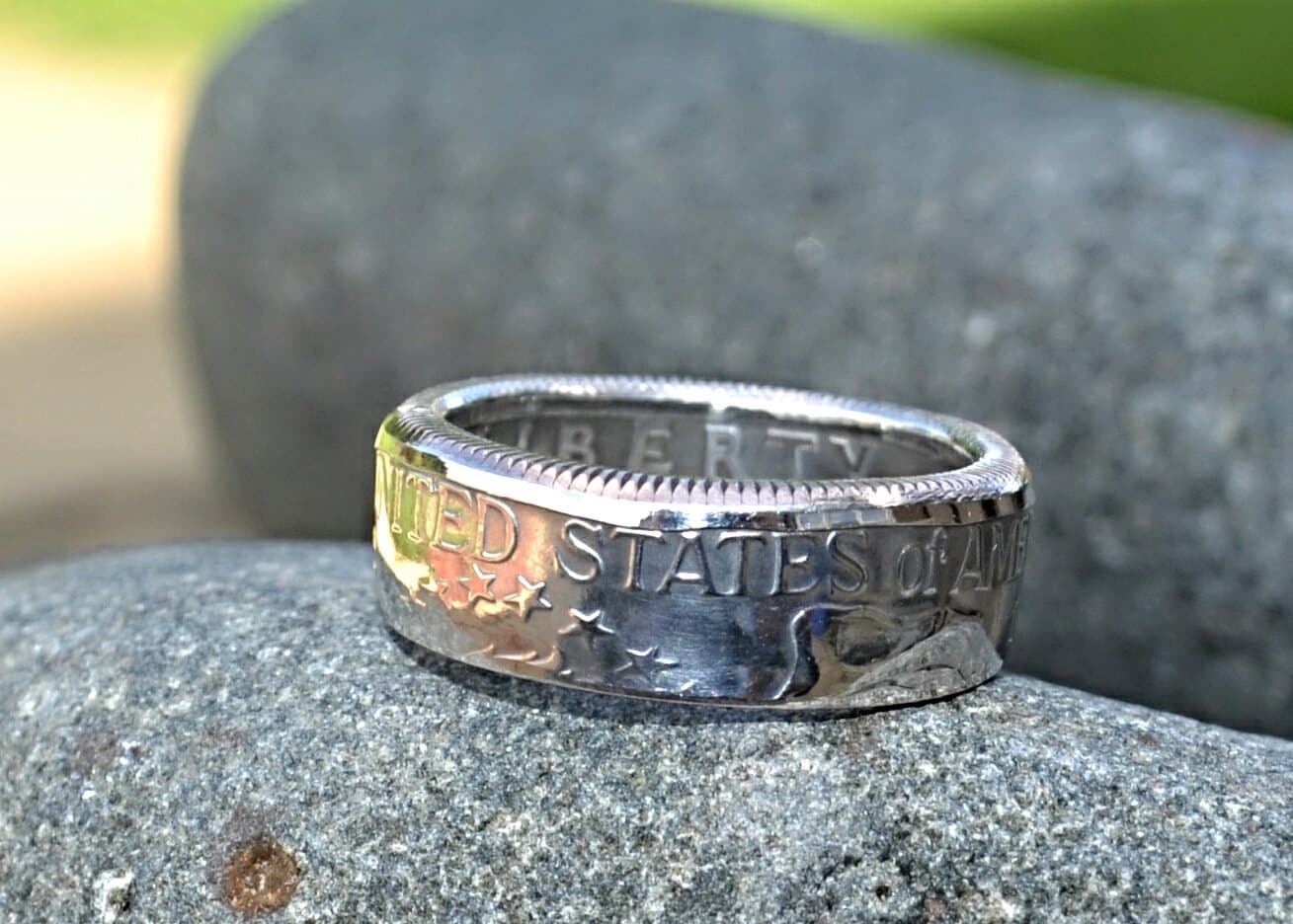 1976 coin ring - Etsy 日本