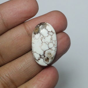 Wild Horse Turquoise Cabochon, Natural Wild Horse Cabochon, Wild Horse Turquoise, Wild Horse Magnesite Cabochon,Wire Wrapping Cab 27 × 15 ×5