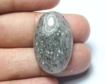 Black Sunstone Cabochon, Natural Sunstone Cabochon, Sunstone Cabochon For Pendent, Top Quality Sunstone Cab, Sunstone Cabochon Crystal,30 MM