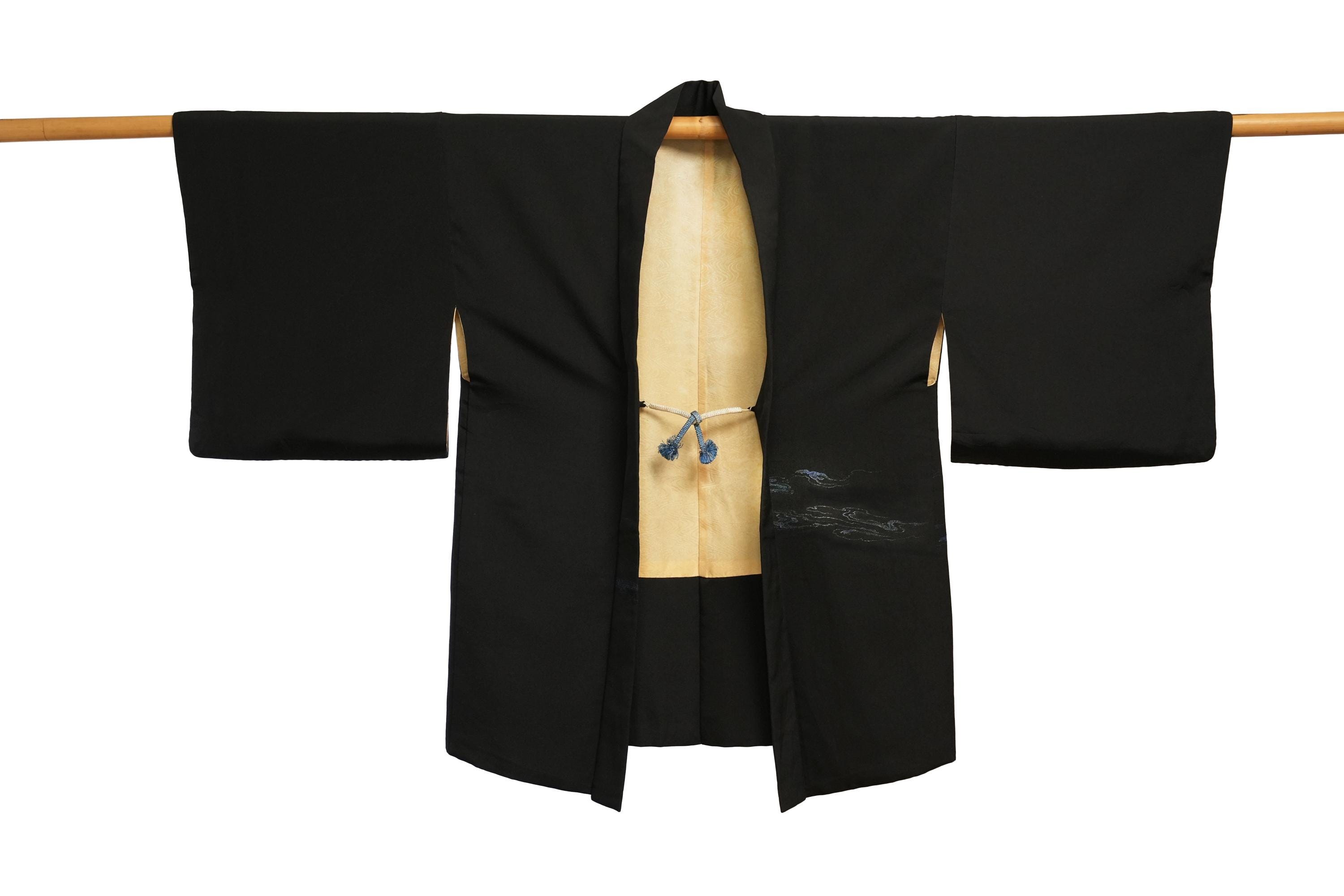 Kimono Japonais Homme – Veste Longue Style Vintage, Taille S-2XL, Polyester – Neuf Avec étiquettes, été